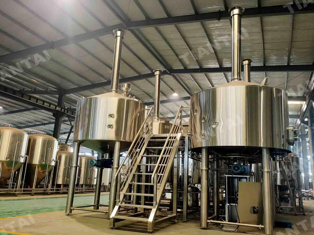 <b>5000L steam heated commercial beer brewery equipment</b>